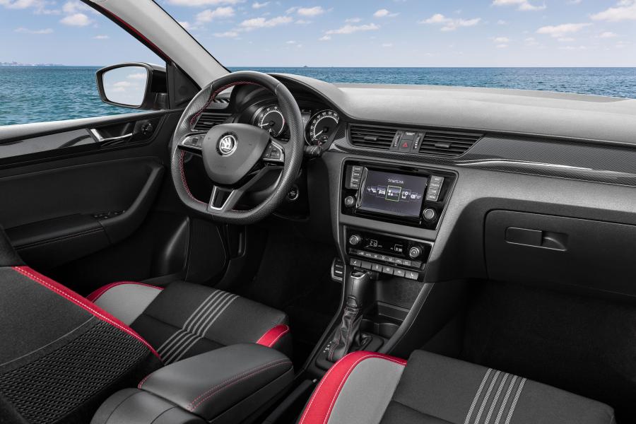 Интерьер Skoda Rapid Monte Carlo 2017 года  (WW) (фото 29 из 42)